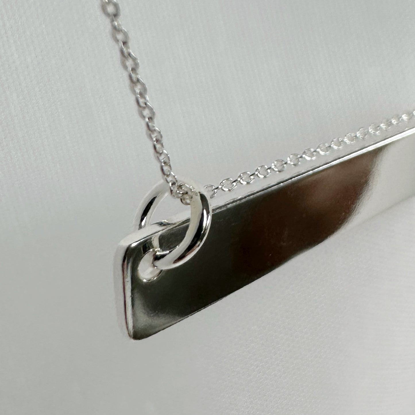 BAR Sterling Silver Necklace - Midi