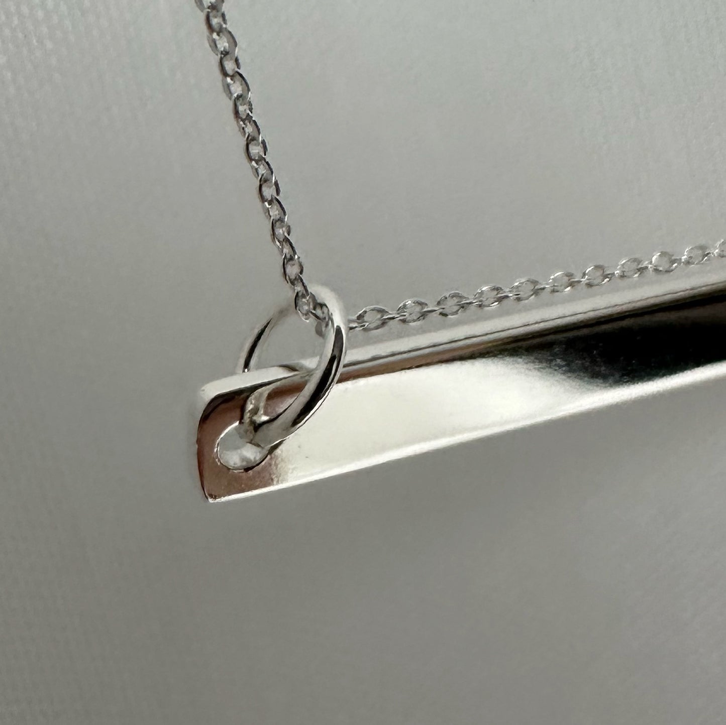 BAR Sterling Silver Necklace - Mini