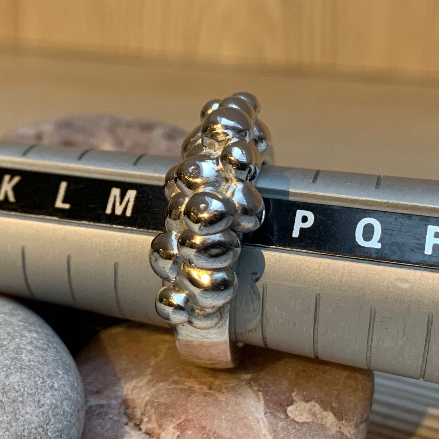 BUBBLE Chunky Sterling Silver Ring