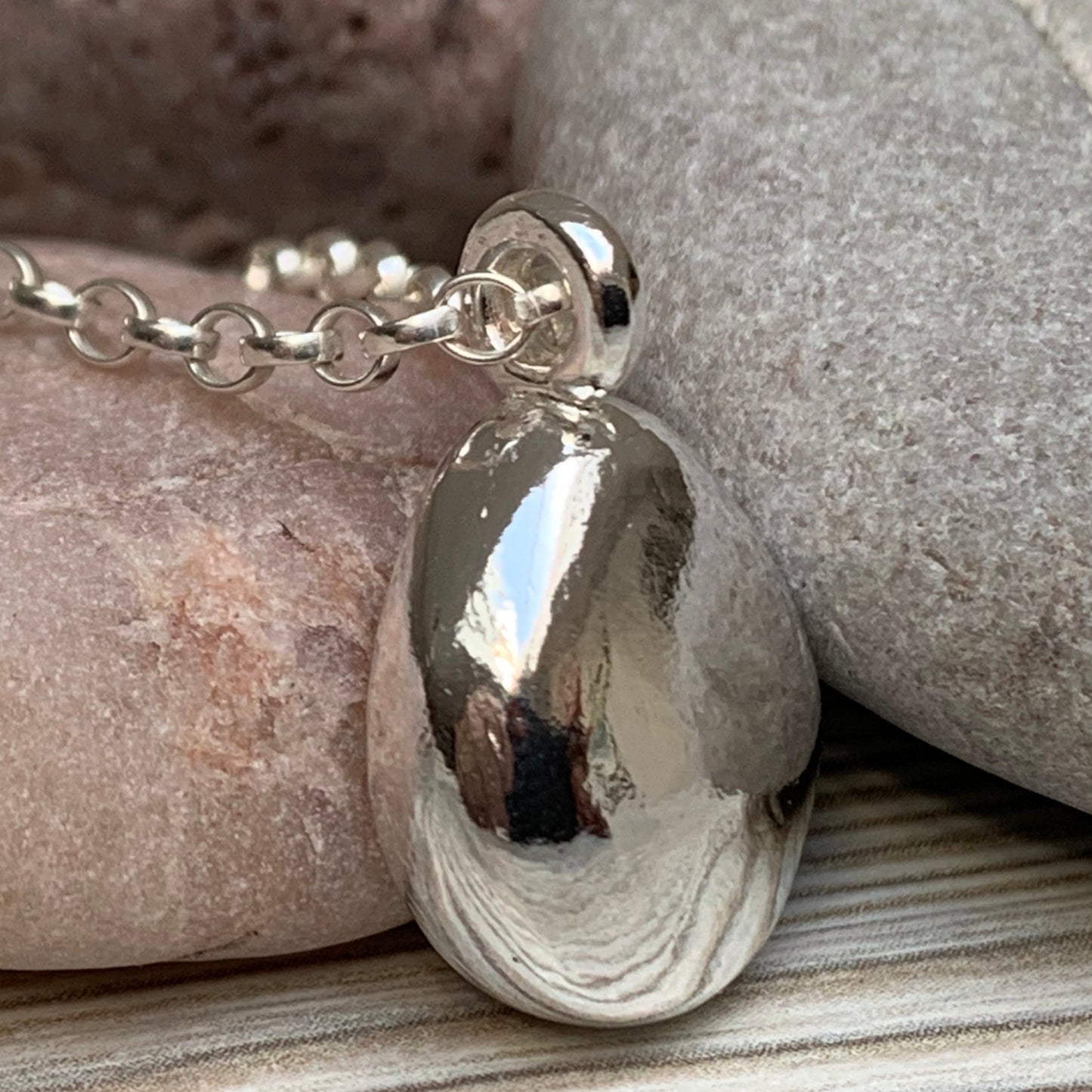 NUGGET Sterling Silver Pendant