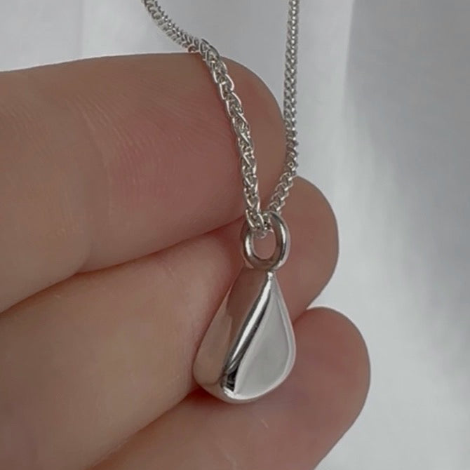 PEAR Sterling Silver Pendant