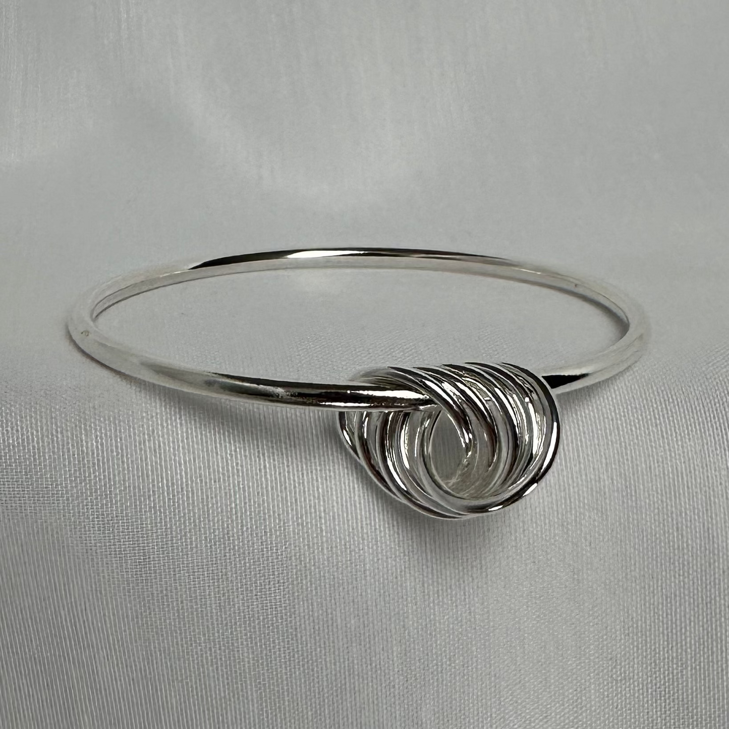 CORRY VRECKAN Sterling Silver Bangle