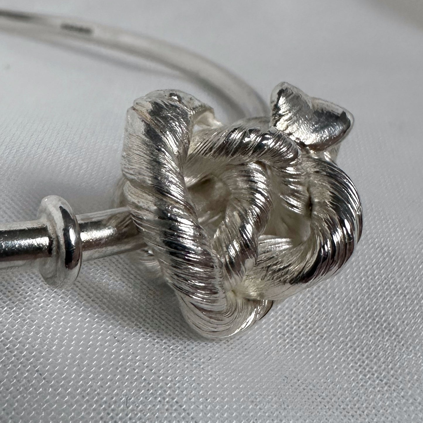 MITSURO KNOT 1 Sterling Silver Bangle