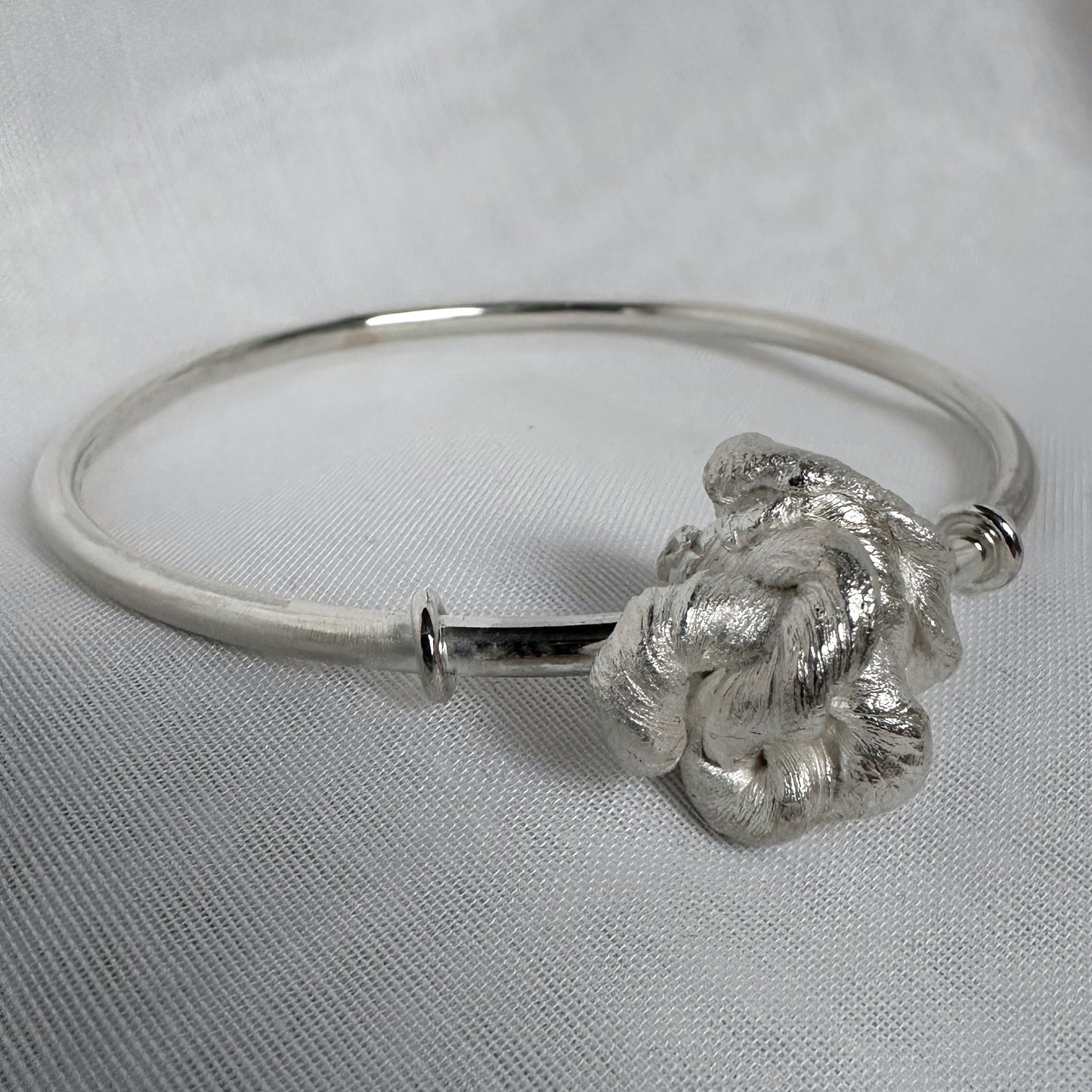 MITSURO KNOT 2 Sterling Silver Bangle