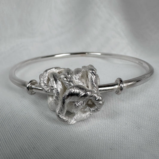 MITSURO KNOT 3 Sterling Silver Bangle