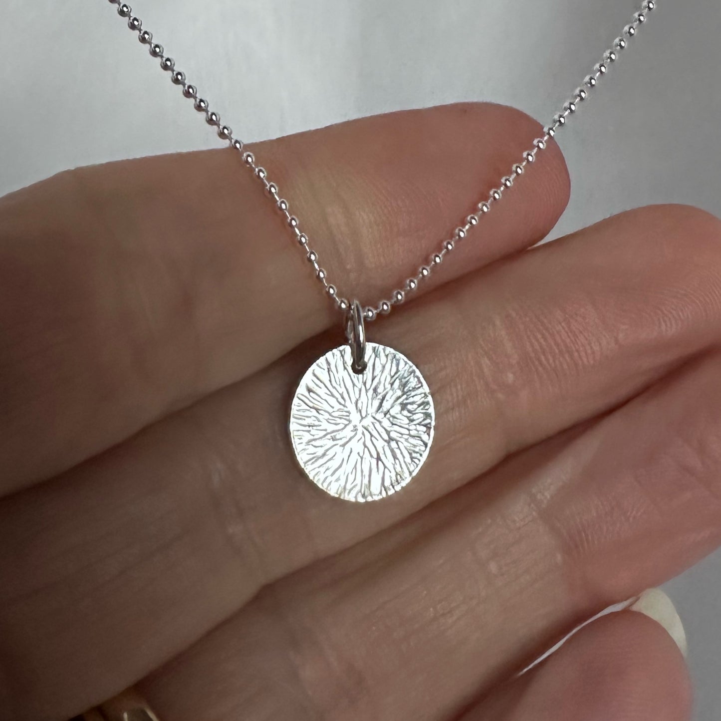 LINN Mini Sterling Silver Pendant
