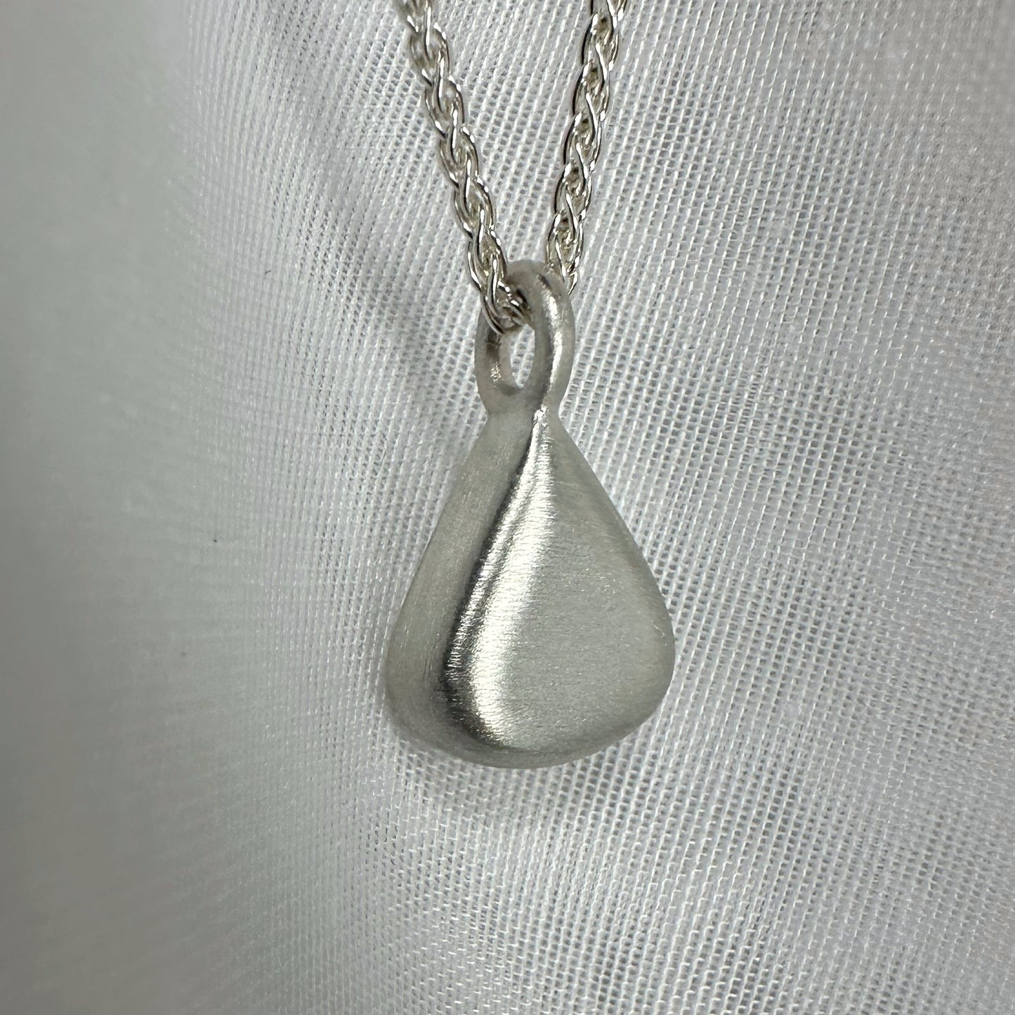 PEAR Sterling Silver Pendant