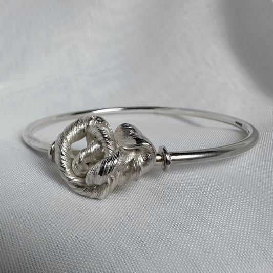 MITSURO KNOT 1 Sterling Silver Bangle
